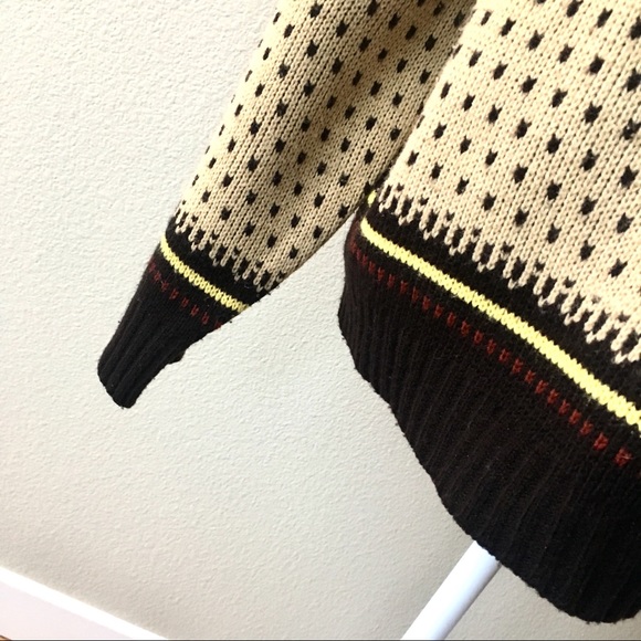 SILTON Winter Patterned Thick SWEATER Pullover TOP - Picture 3 of 5